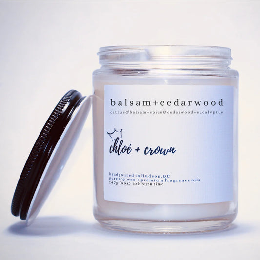 Balsam and Cedarwood Candle