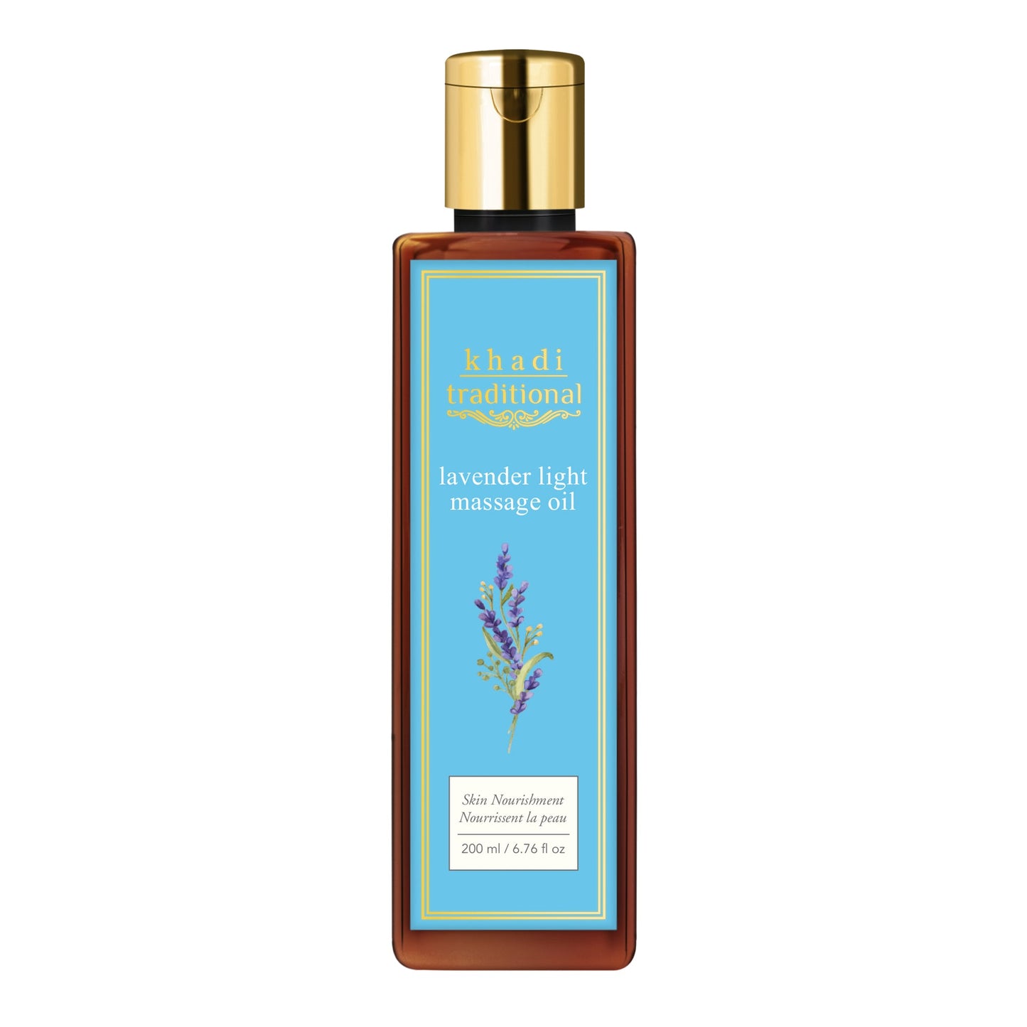 Khadi Traditional Lavender Light Body Massage Oil