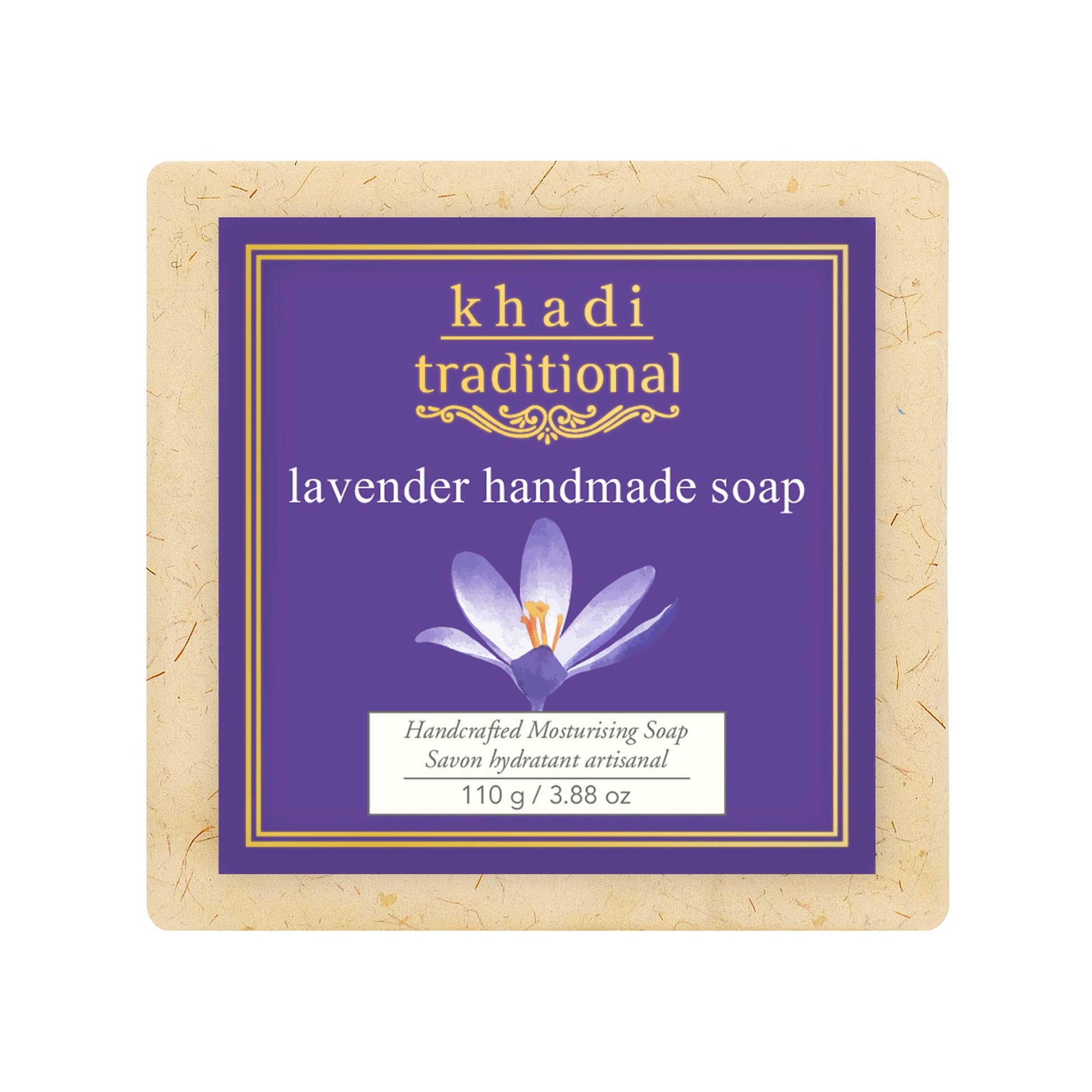 Khadi Traditional Lavender Handmade Soap
