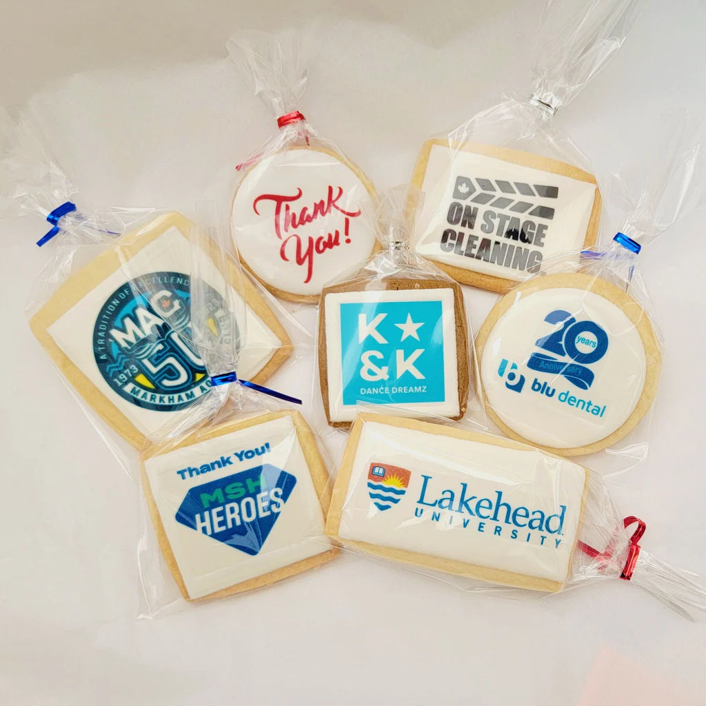 Corporate Logo Cookies