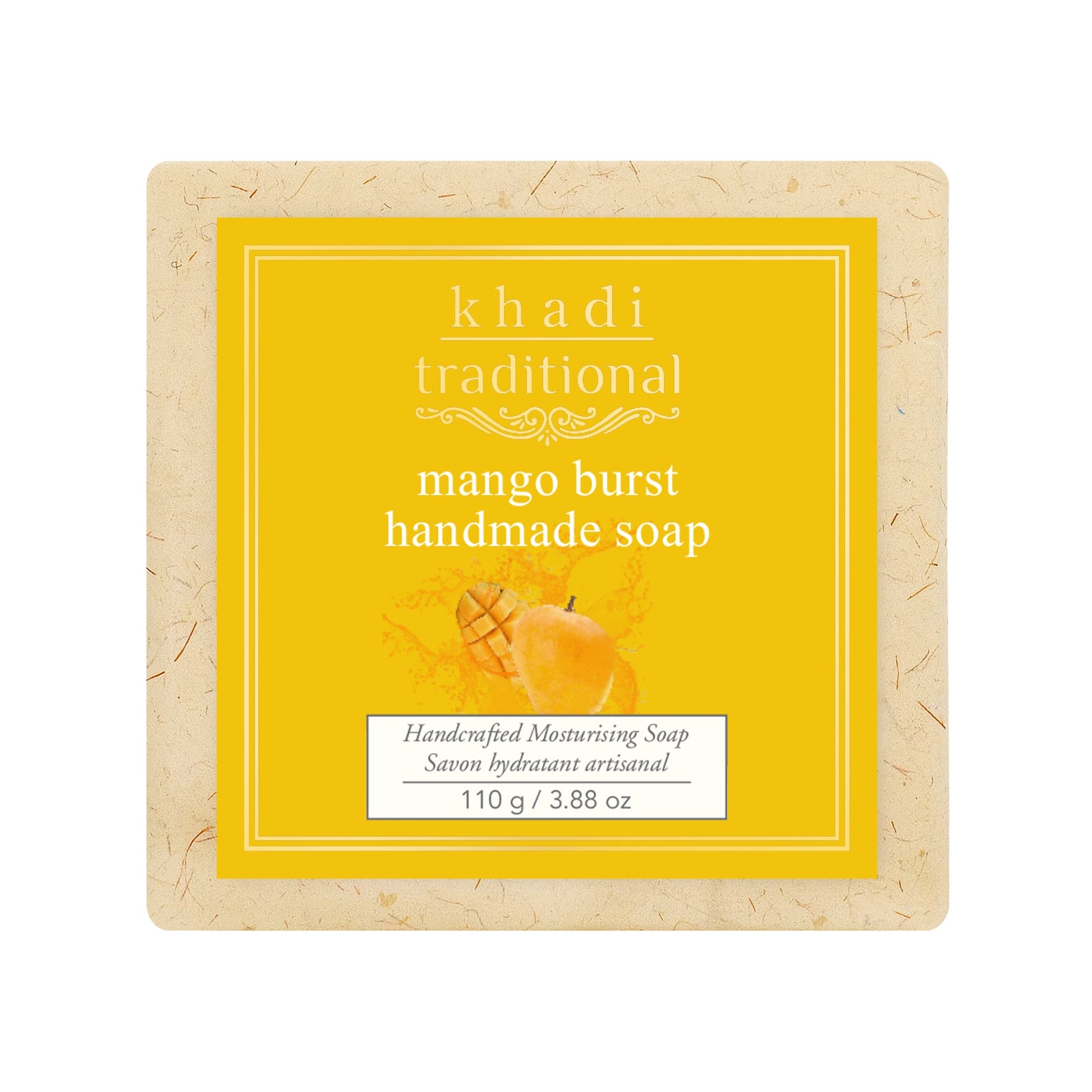 Khadi Traditional Mango Burst Handmade Soap