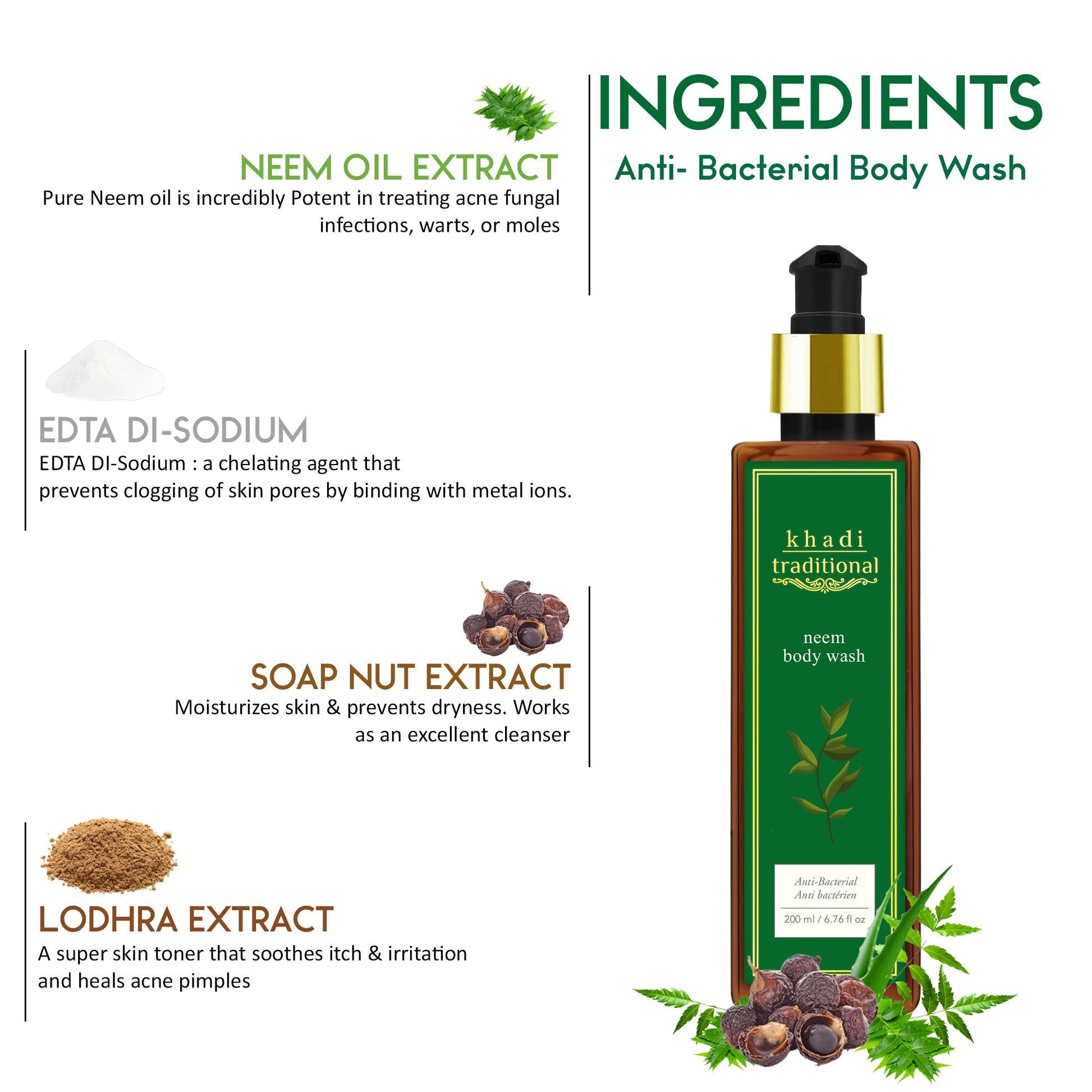 Khadi Traditional Neem Body Wash