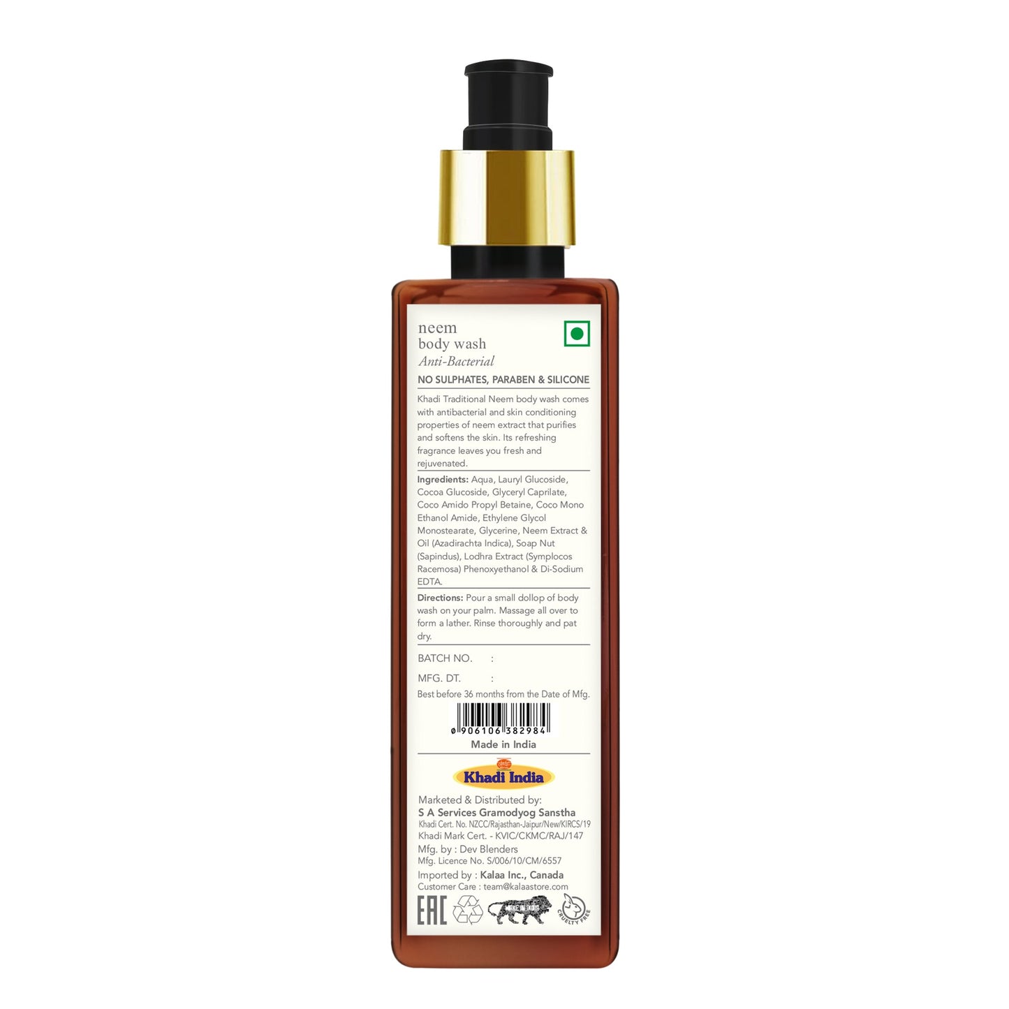 Khadi Traditional Neem Body Wash