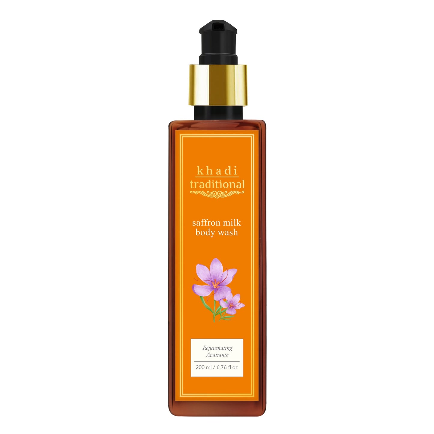 Khadi Traditional Saffron Milk Body Wash