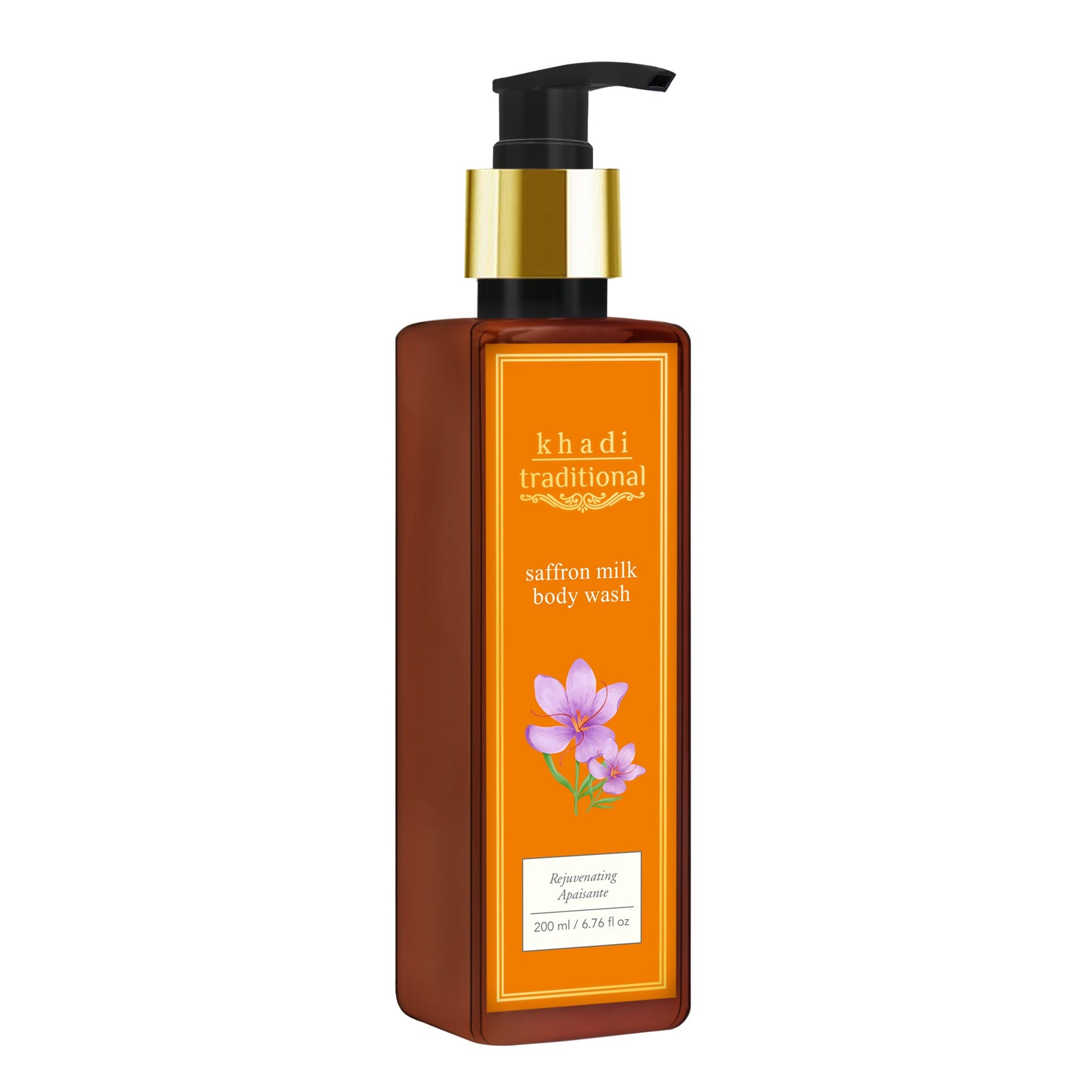 Khadi Traditional Saffron Milk Body Wash