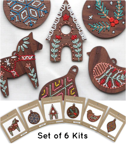 DIY Ornament Kit (Set of 6)