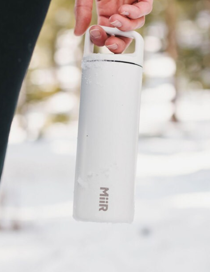 MiiR Vacuum Insulated Wide Mouth Bottle - 16 Oz. (white only)