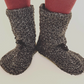 Adult Hand-made Wool Slippers - Tall