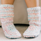 Adult Hand-made Wool Slippers - Tall