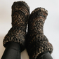 Adult Hand-made Wool Slippers - Tall