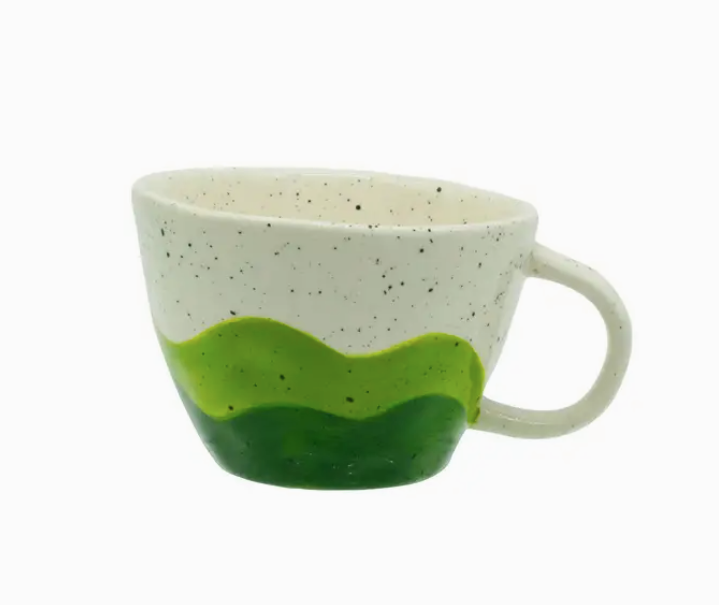 Stoneware Wave Mug - 350 ml / 12 oz