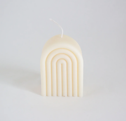 Rainbow Arch Decorative Pillar Candle