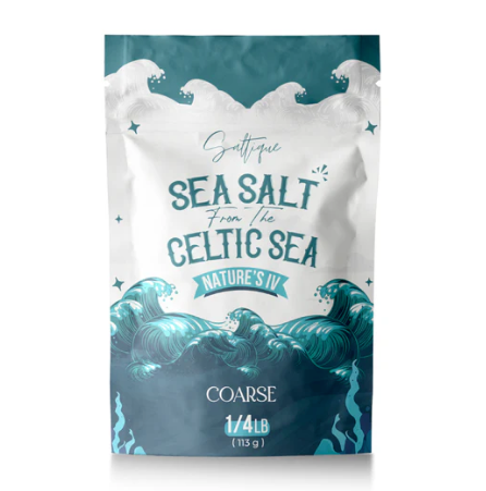 Sea salt from the Celtic Sea Coarse (113g)