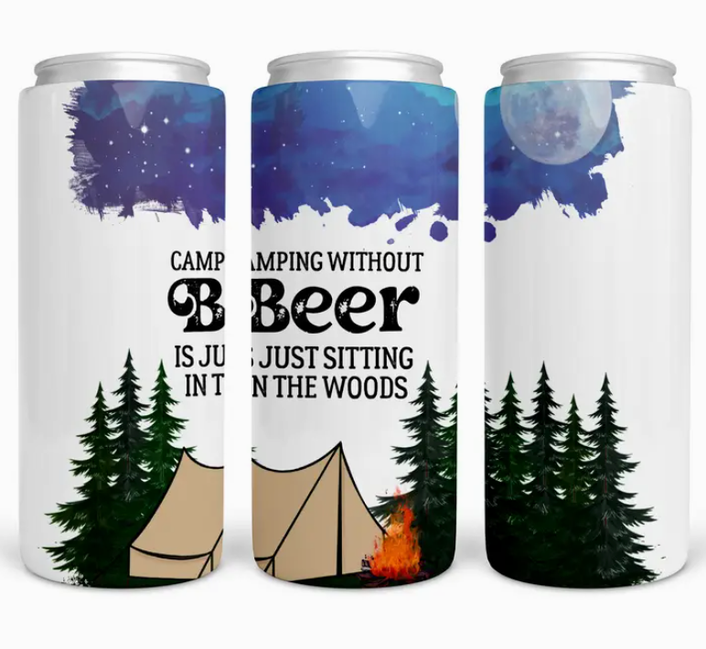 Decorate your own Tall Boy Can Koozie