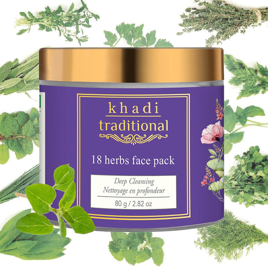 Khadi Traditional 18 Herbs Face Pack