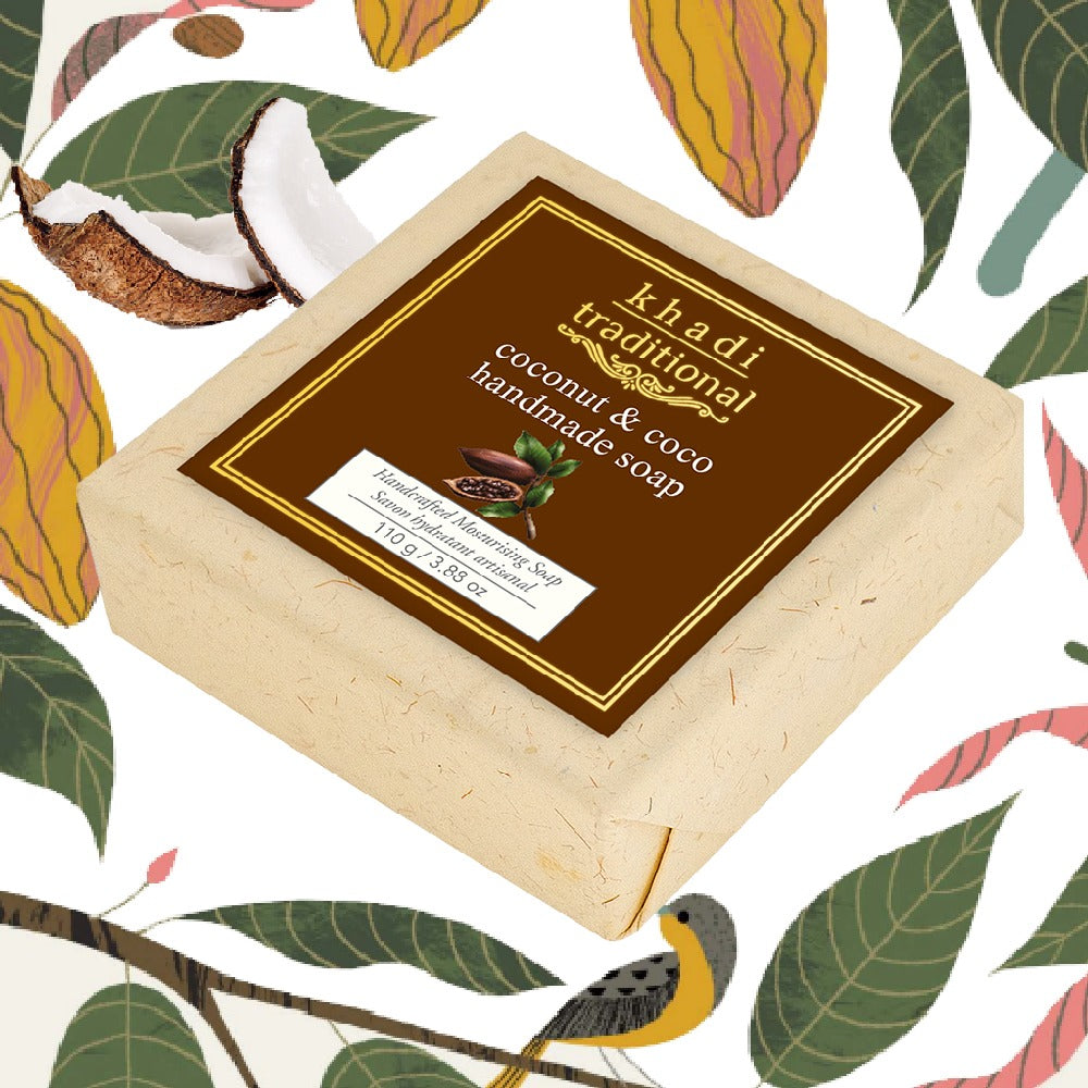 Khadi Traditional Coconut & Coco Handmade Soap