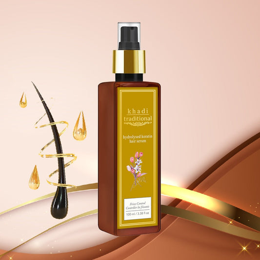 Khadi Traditional Hydrolysed Keratin Hair Serum