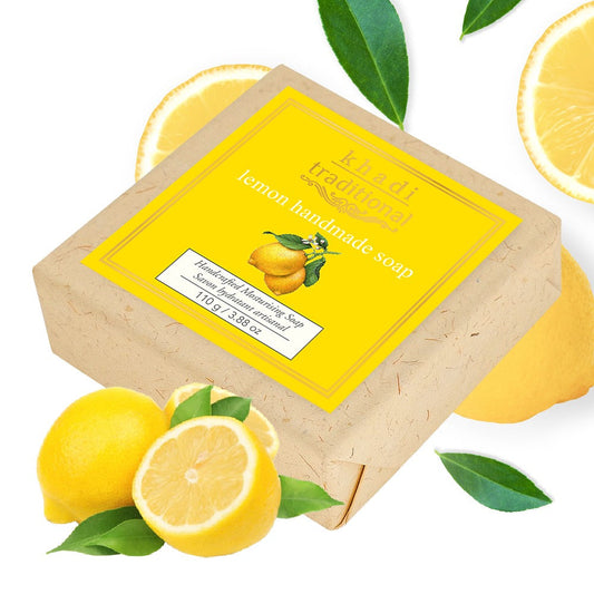 Khadi Traditional Lemon Handmade Soap