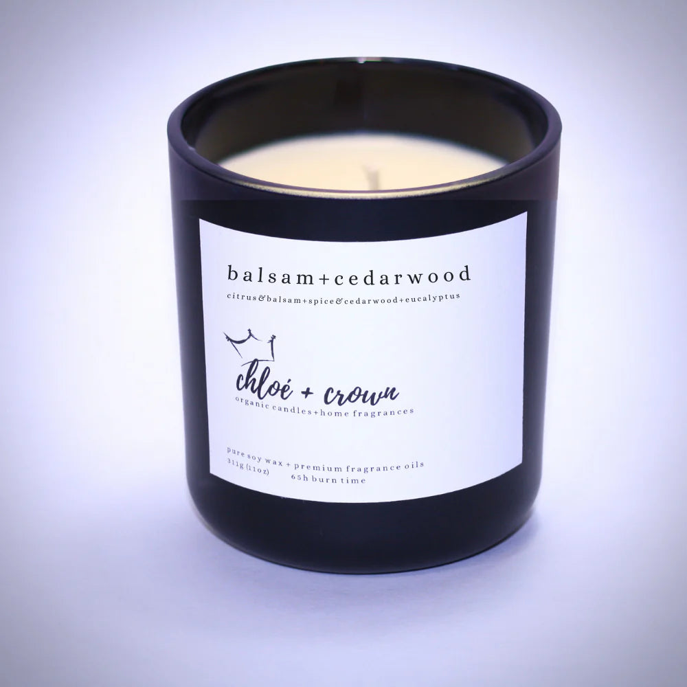 Balsam and Cedarwood Candle