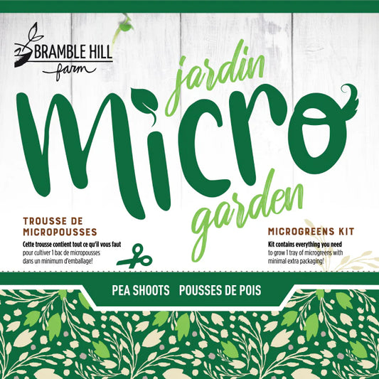 Micro Garden Microgreens Kit - Pea Shoots