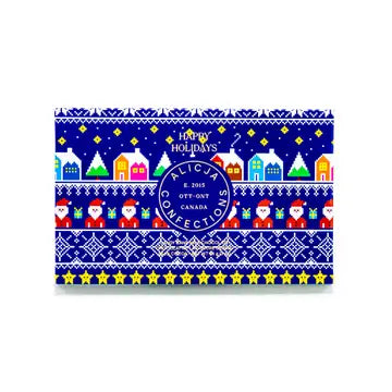 Holiday Postcard Chocolate Bar